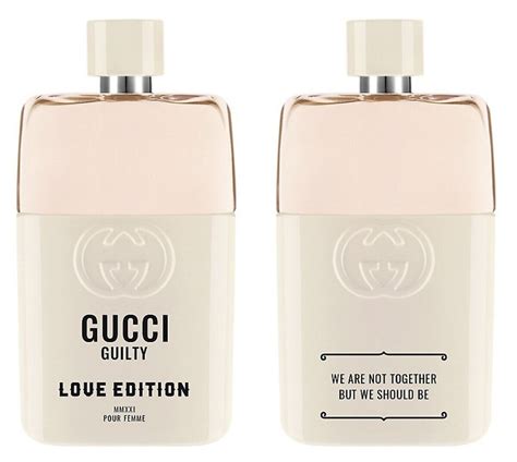 gucci parfum love edition|Gucci guilty love edition mmxxi.